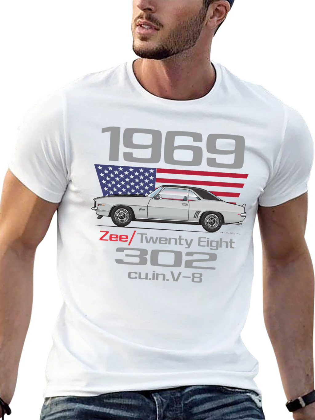 1969 Camaro Z/28 T-Shirt - Classic Car Tee