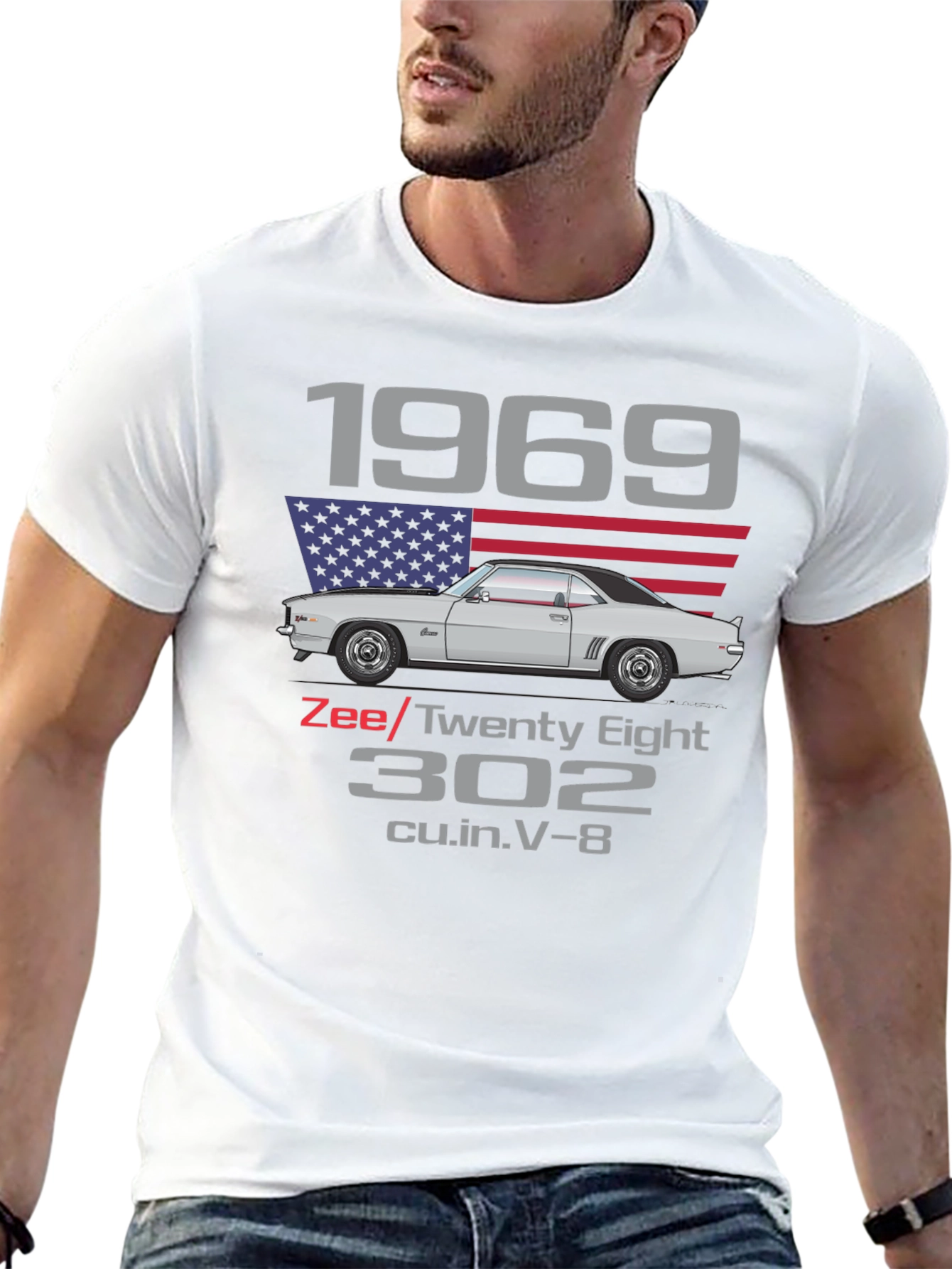 1969 Camaro Z/28 T-Shirt - Classic Car Tee