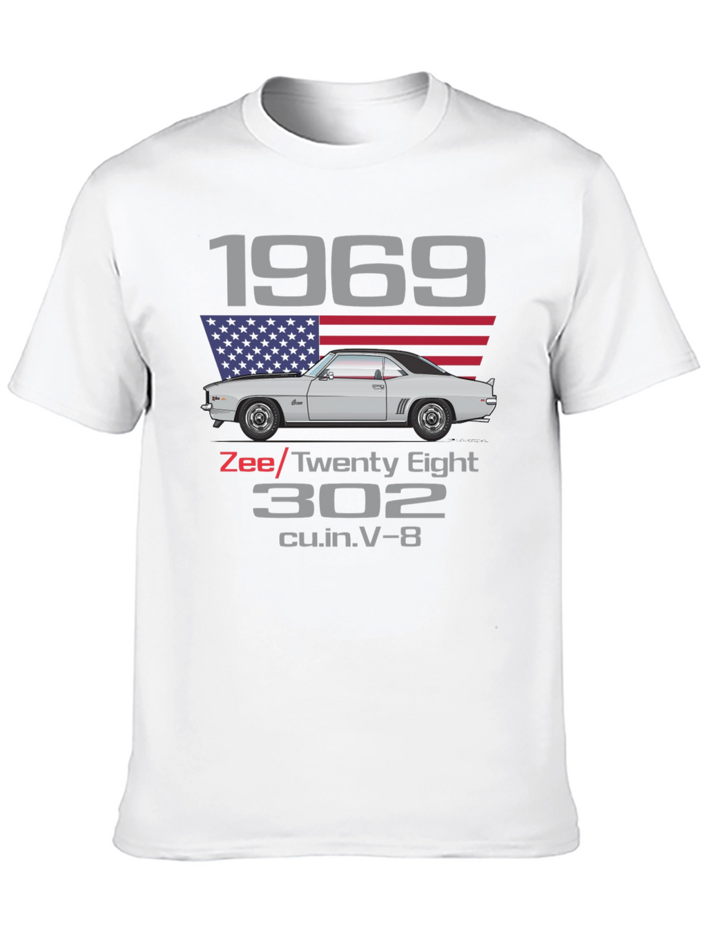 1969 Camaro Z/28 T-Shirt - Classic Car Tee