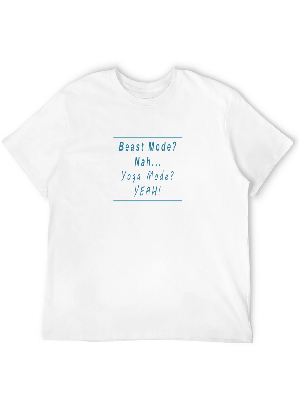 Yoga Mode T-Shirt - Funny Workout Tee