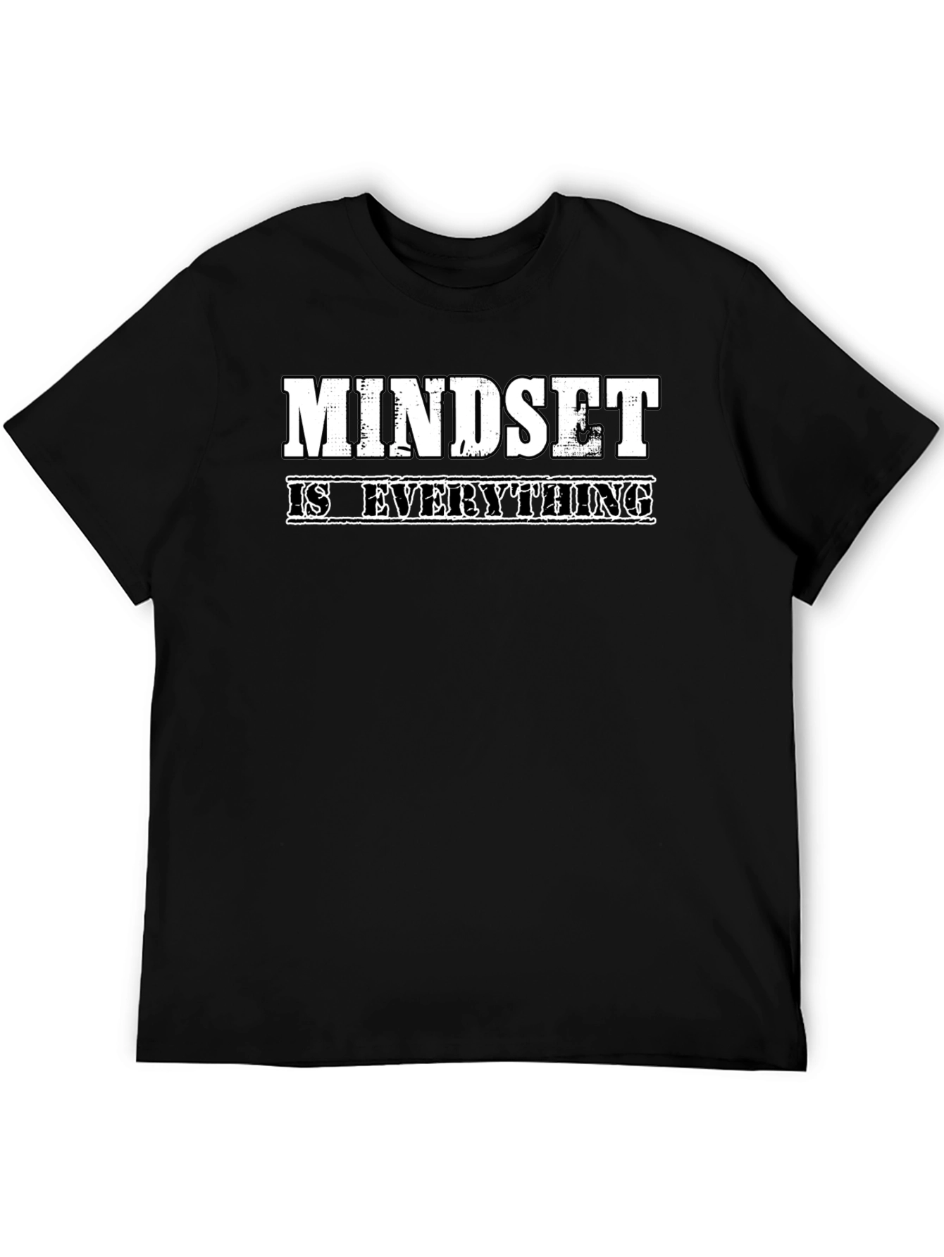 Mindset is Everything Black T-Shirt