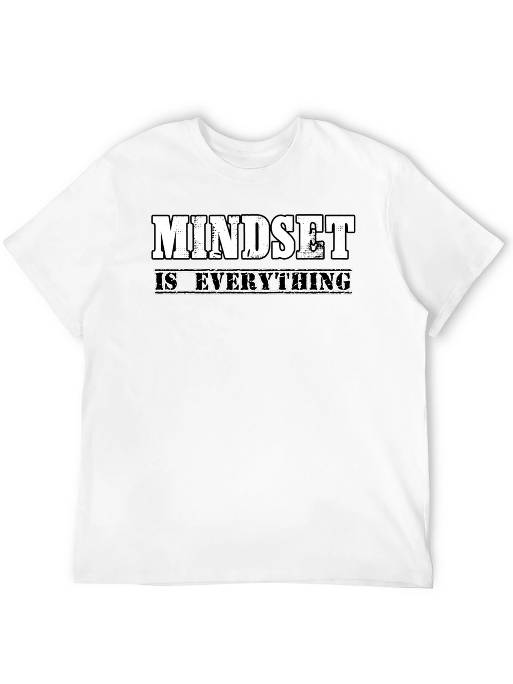 Mindset is Everything Black T-Shirt