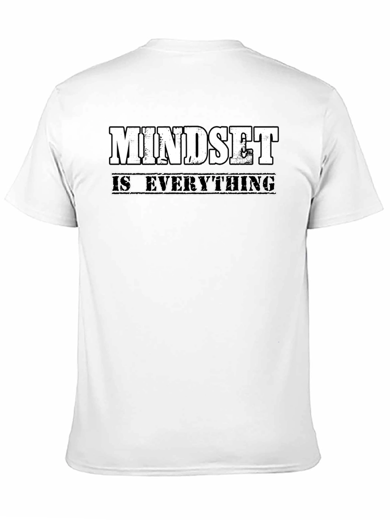 Mindset is Everything Black T-Shirt