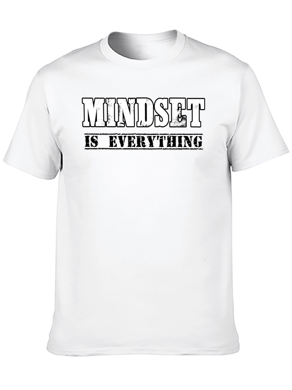 Mindset is Everything Black T-Shirt