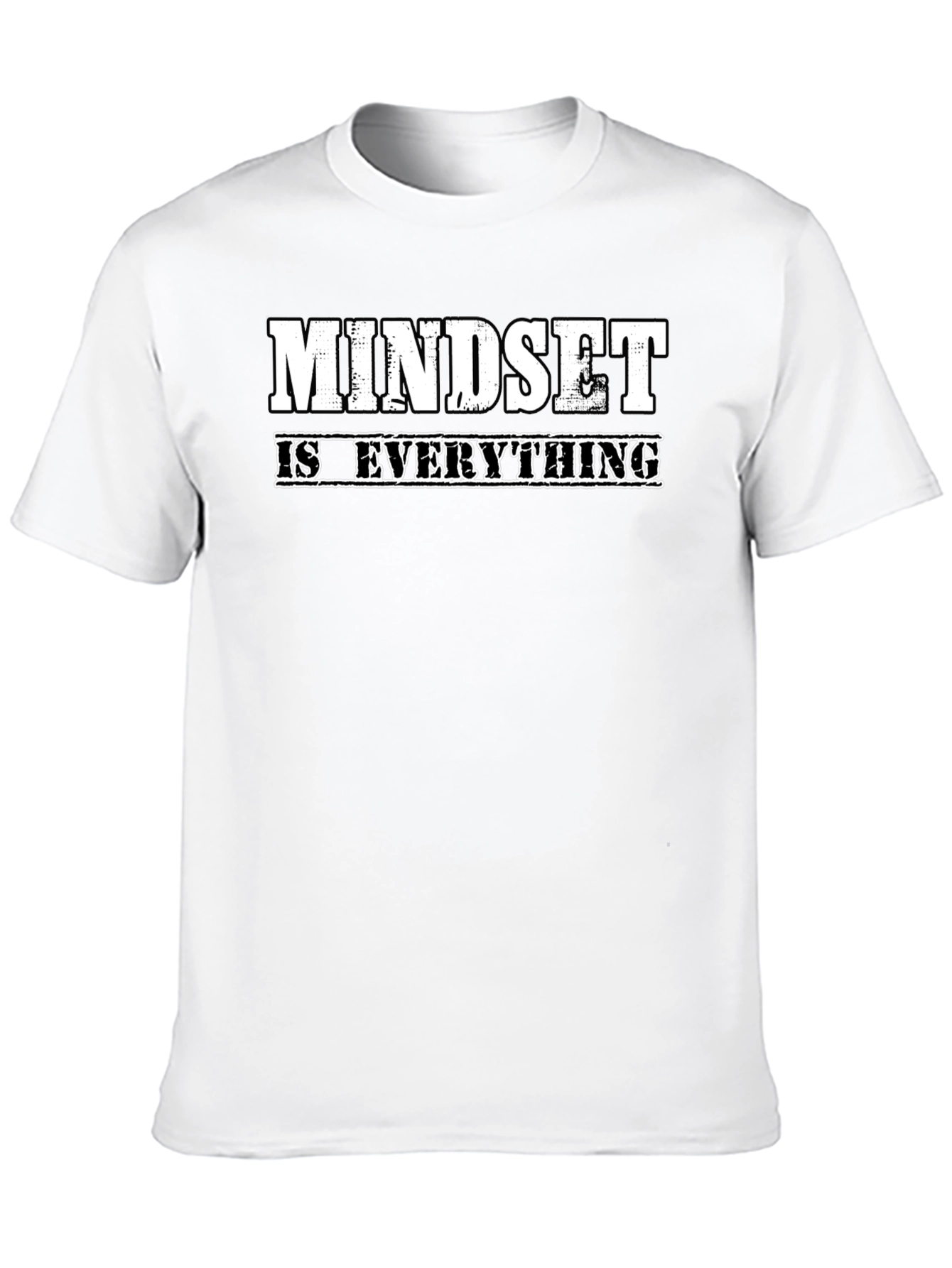 Mindset is Everything Black T-Shirt