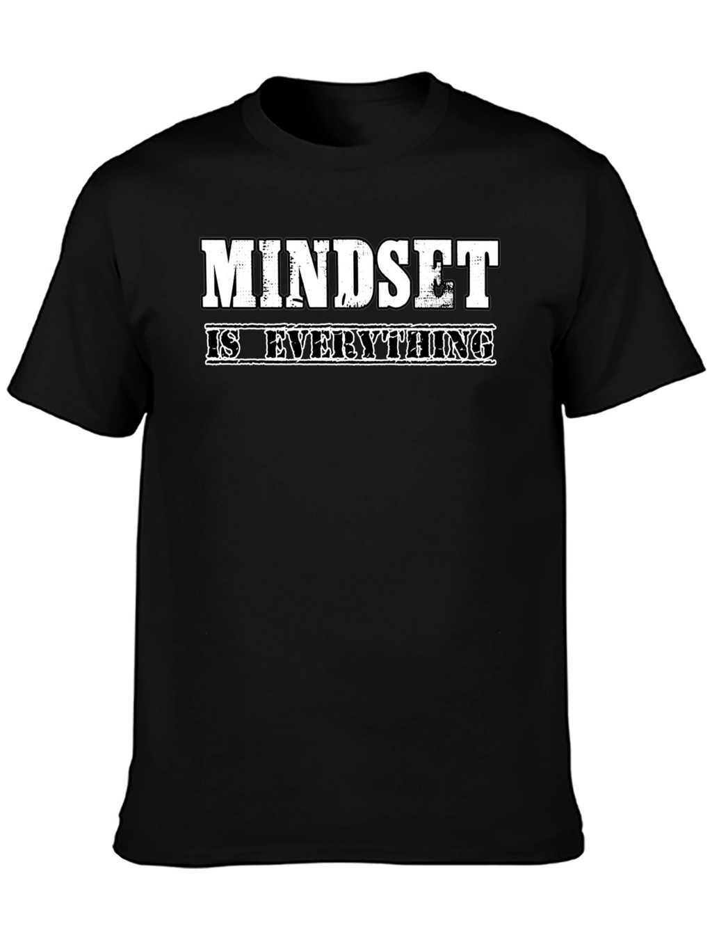 Mindset is Everything Black T-Shirt
