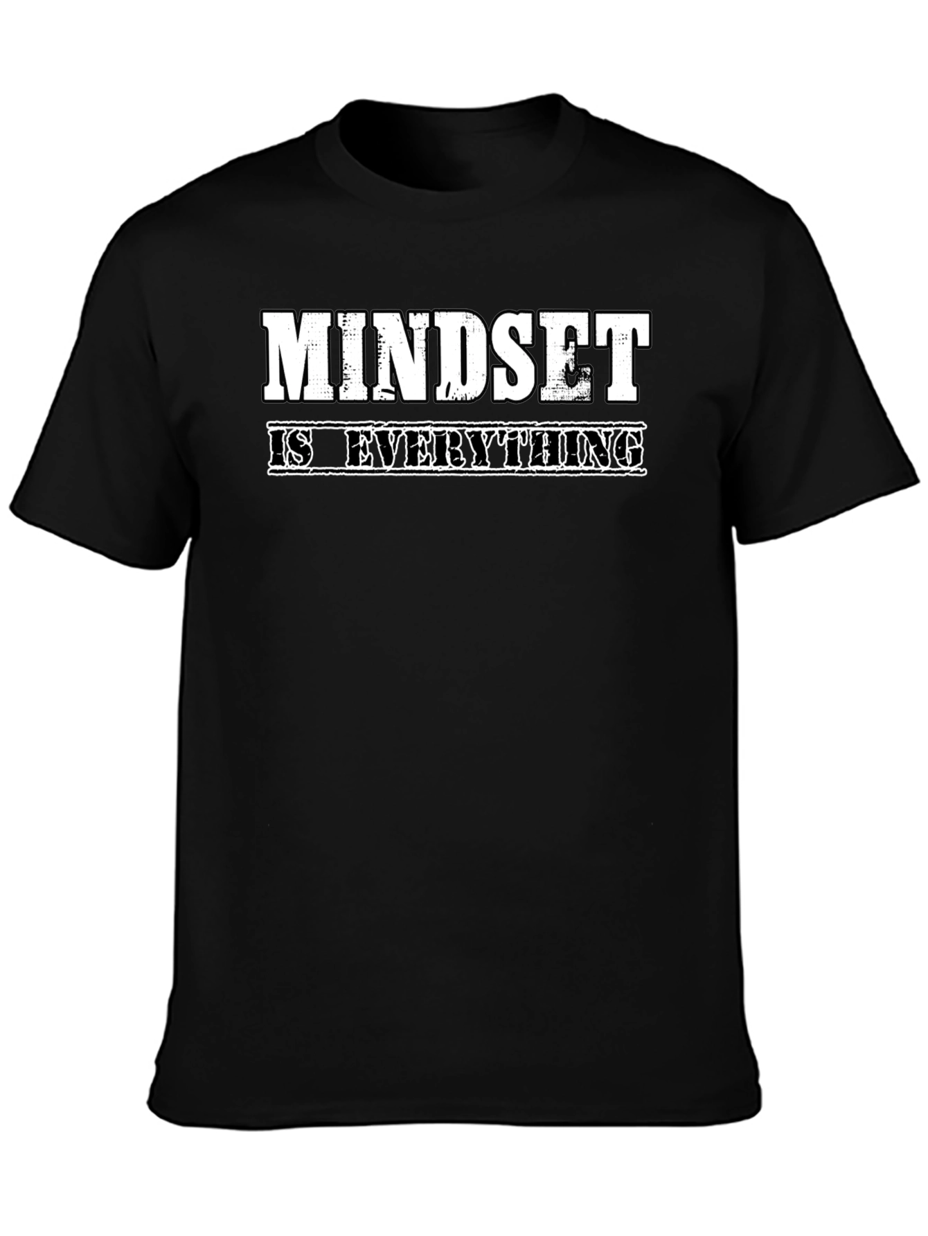 Mindset is Everything Black T-Shirt