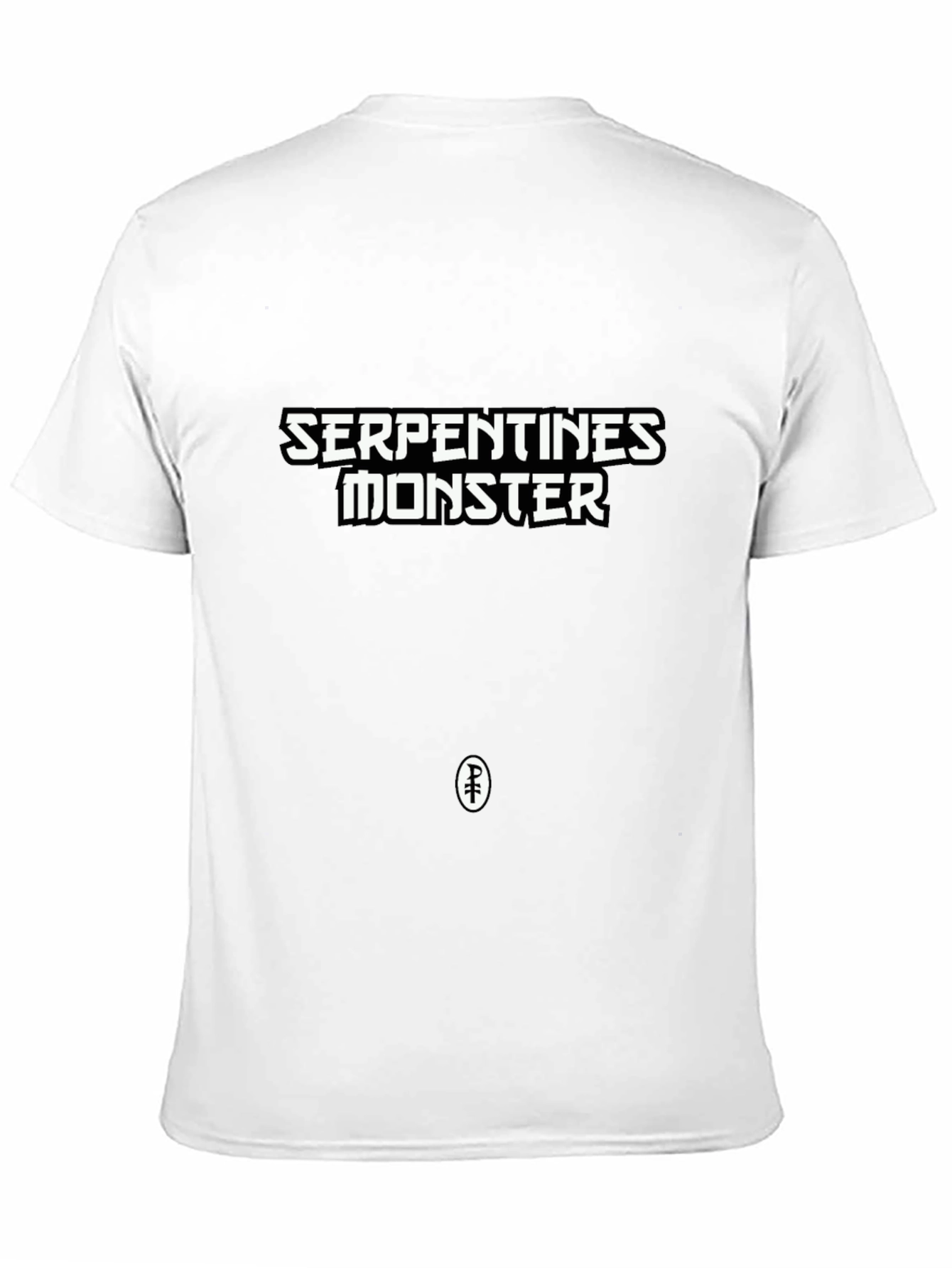Serpentine Monster Black Graphic T-Shirt