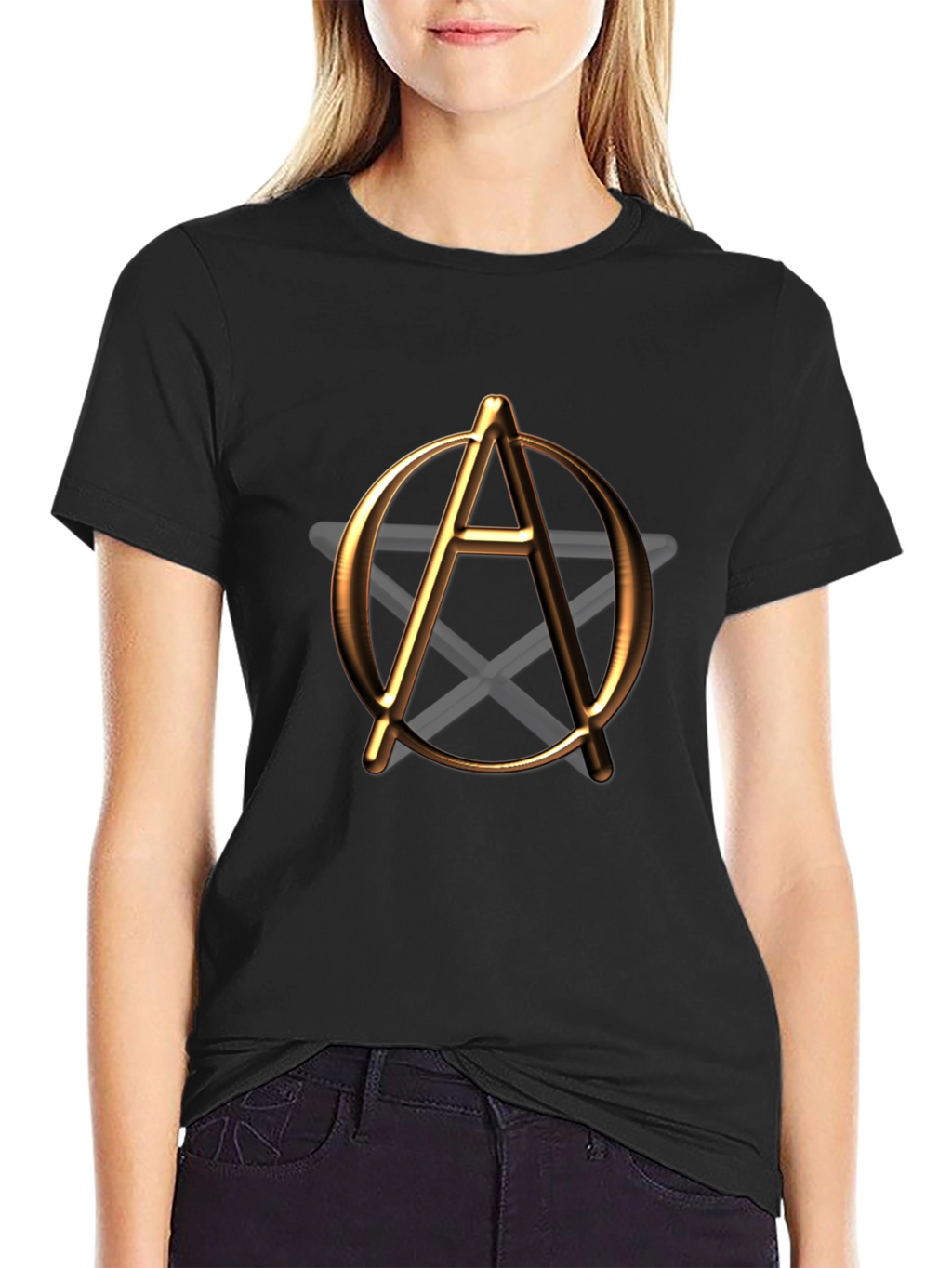 Avengers Logo Graphic T-Shirt - Black