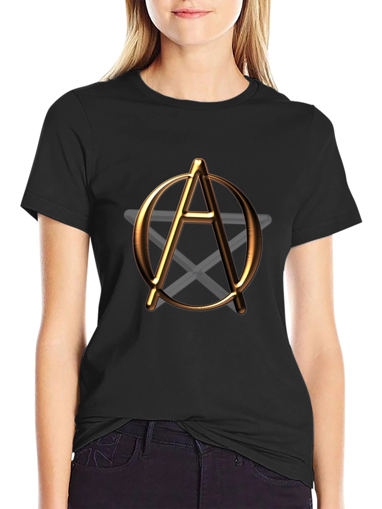 Avengers Logo Graphic T-Shirt - Black