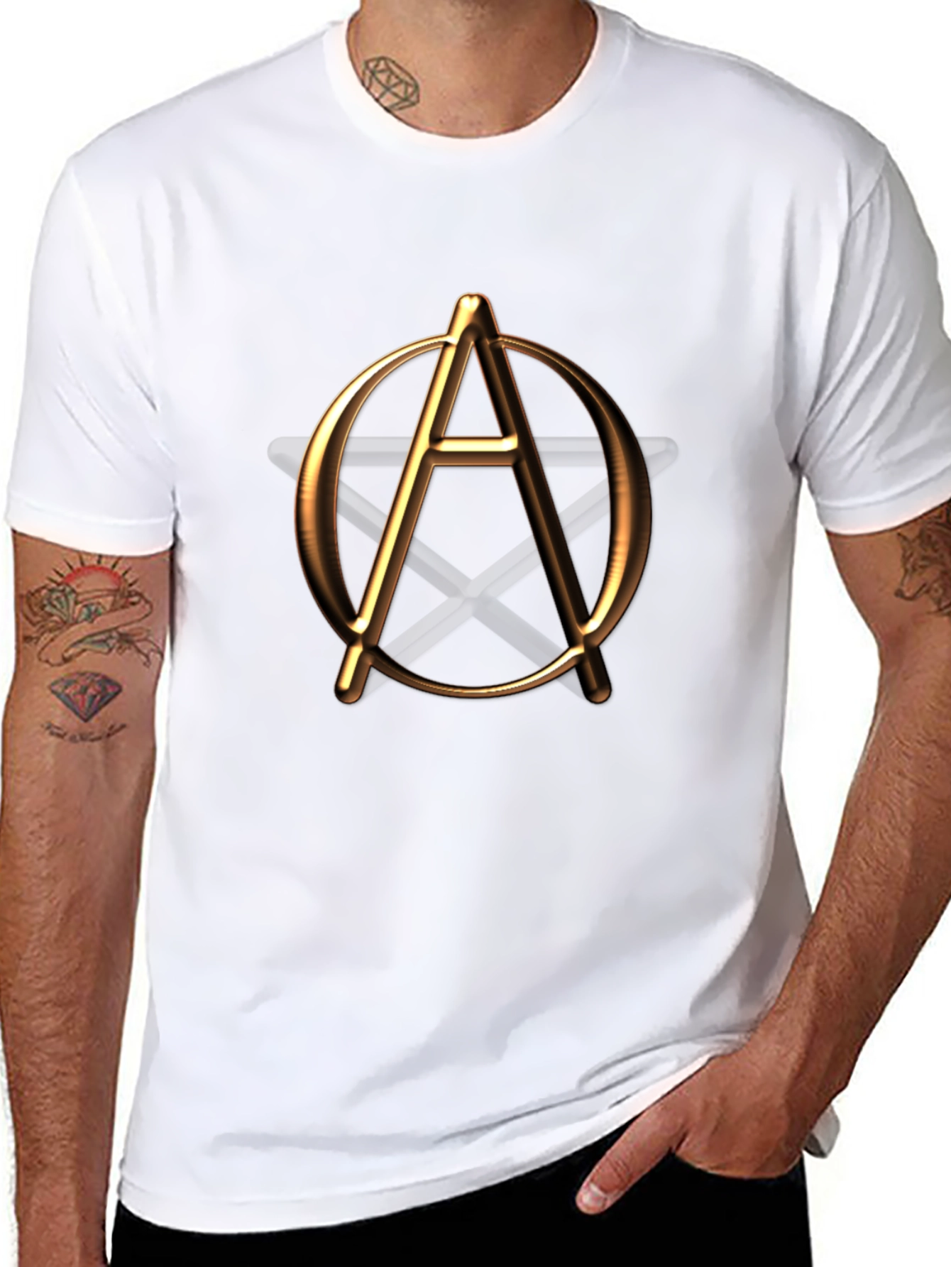 Avengers Logo Graphic T-Shirt - Black