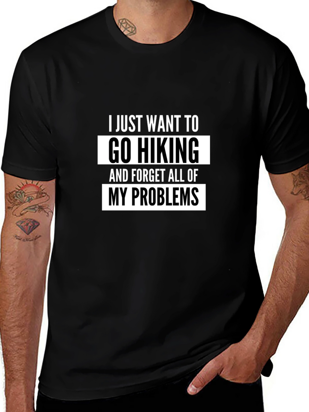 Go Hiking Graphic Tee