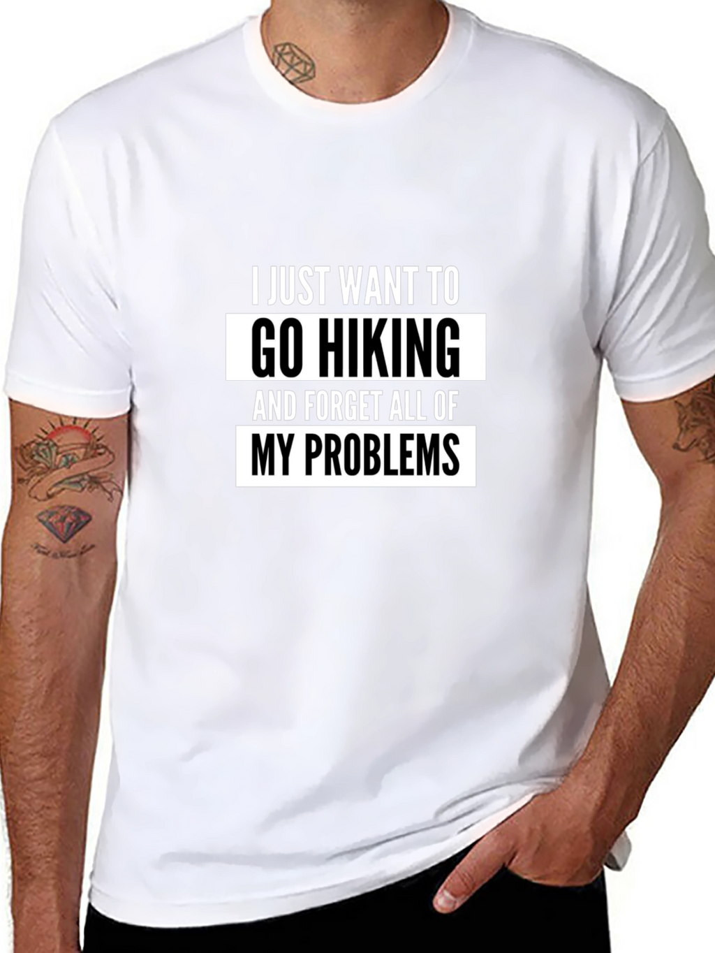 Go Hiking Graphic Tee