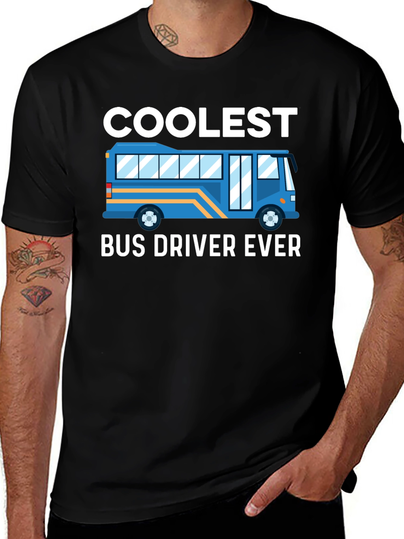 Coolest Bus Driver Ever T-Shirt