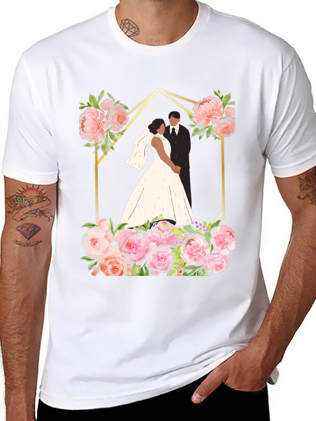 Wedding Floral T-Shirt