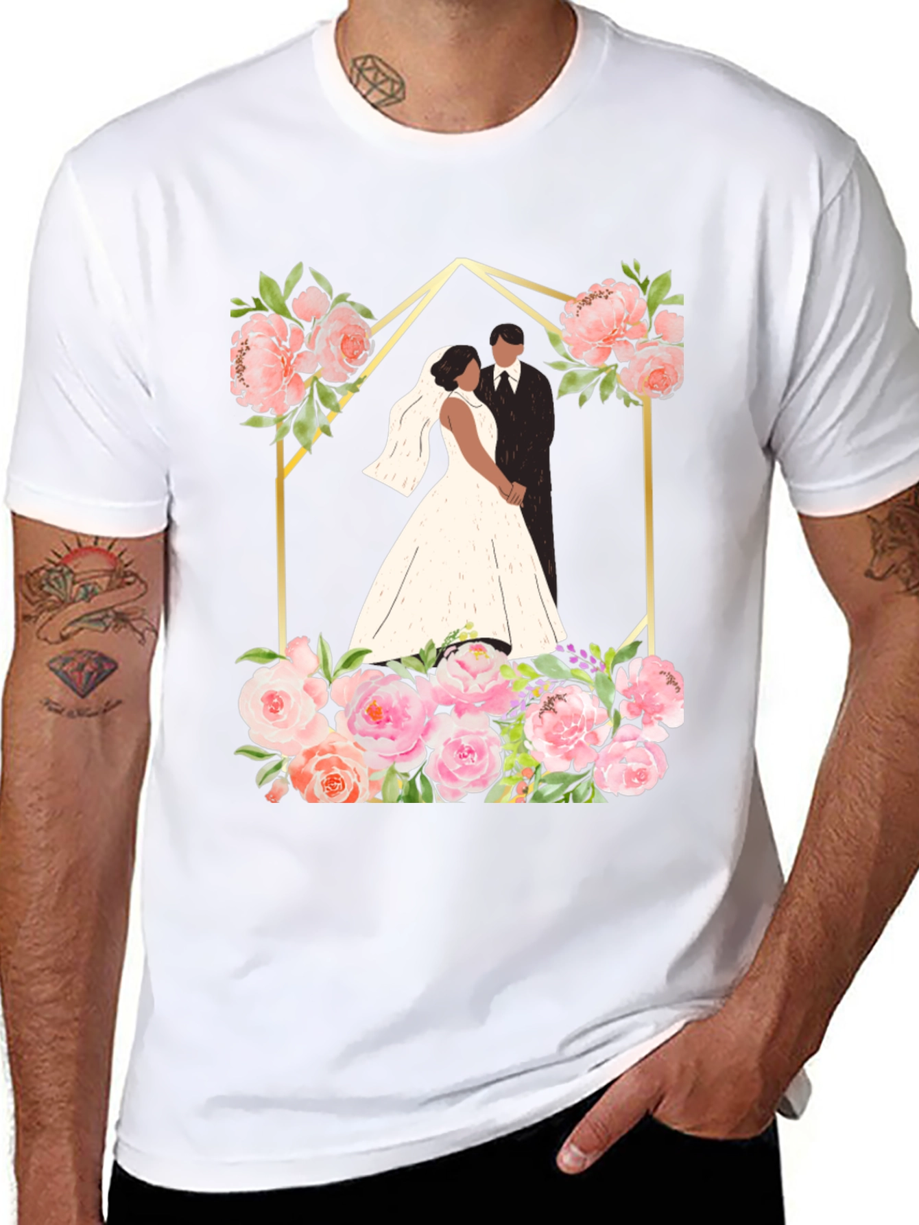 Wedding Floral T-Shirt