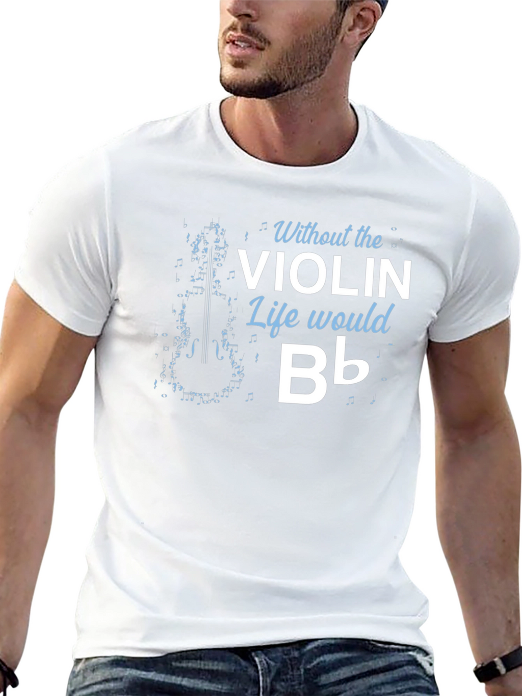 Violin Life Funny Music T-Shirt