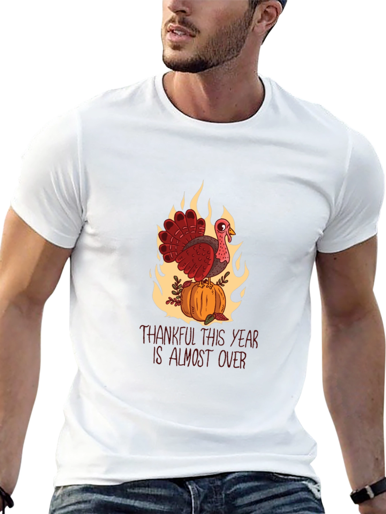 Thankful This Year Is Almost Over Tee