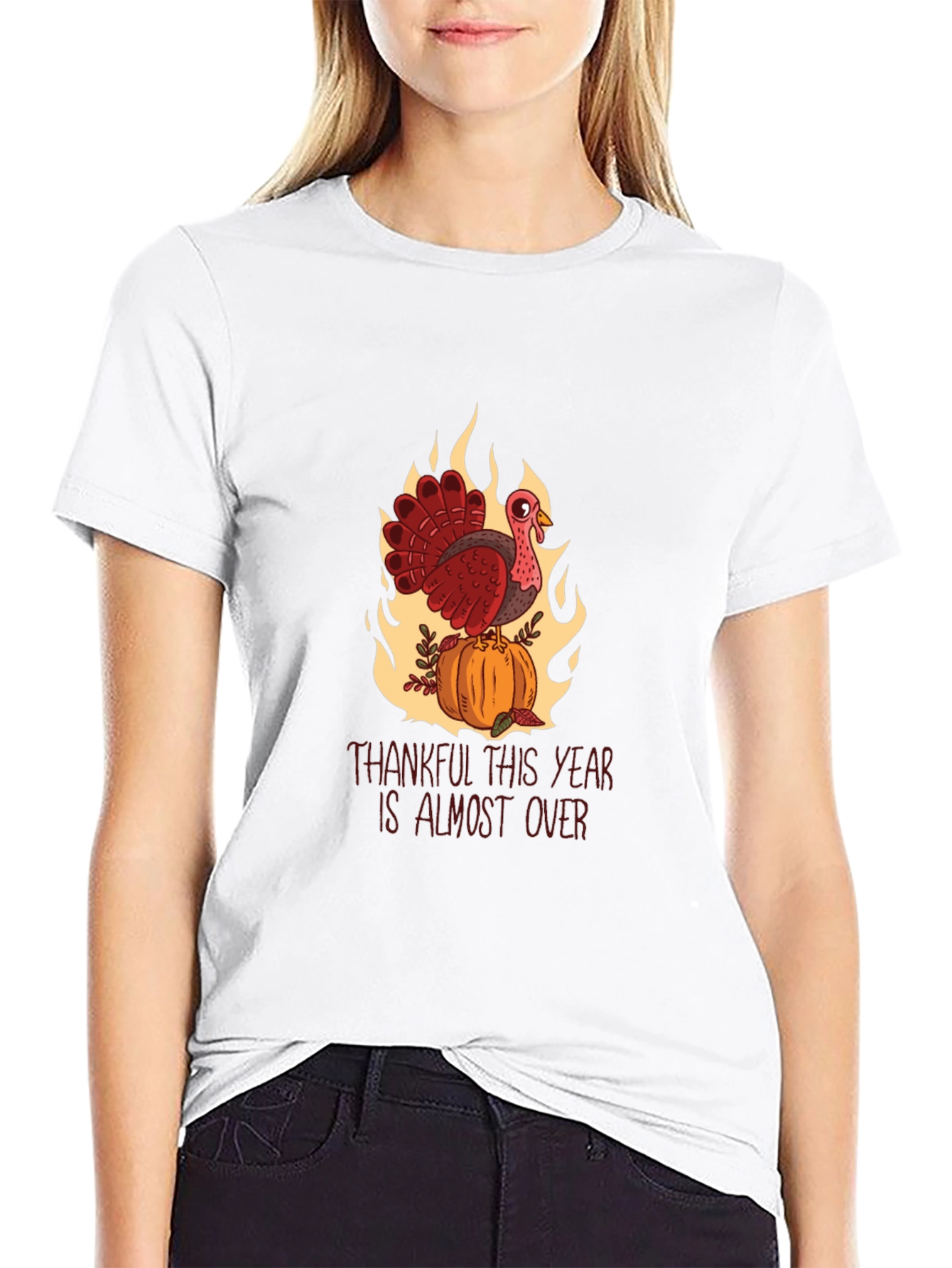 Thankful This Year Is Almost Over Tee