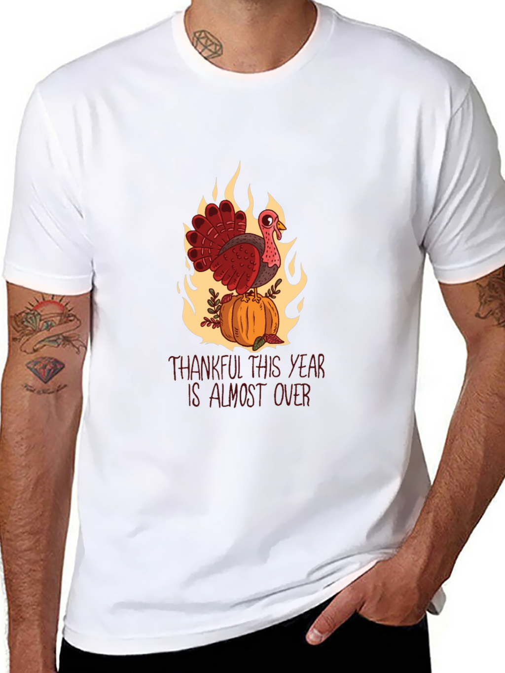 Thankful This Year Is Almost Over Tee