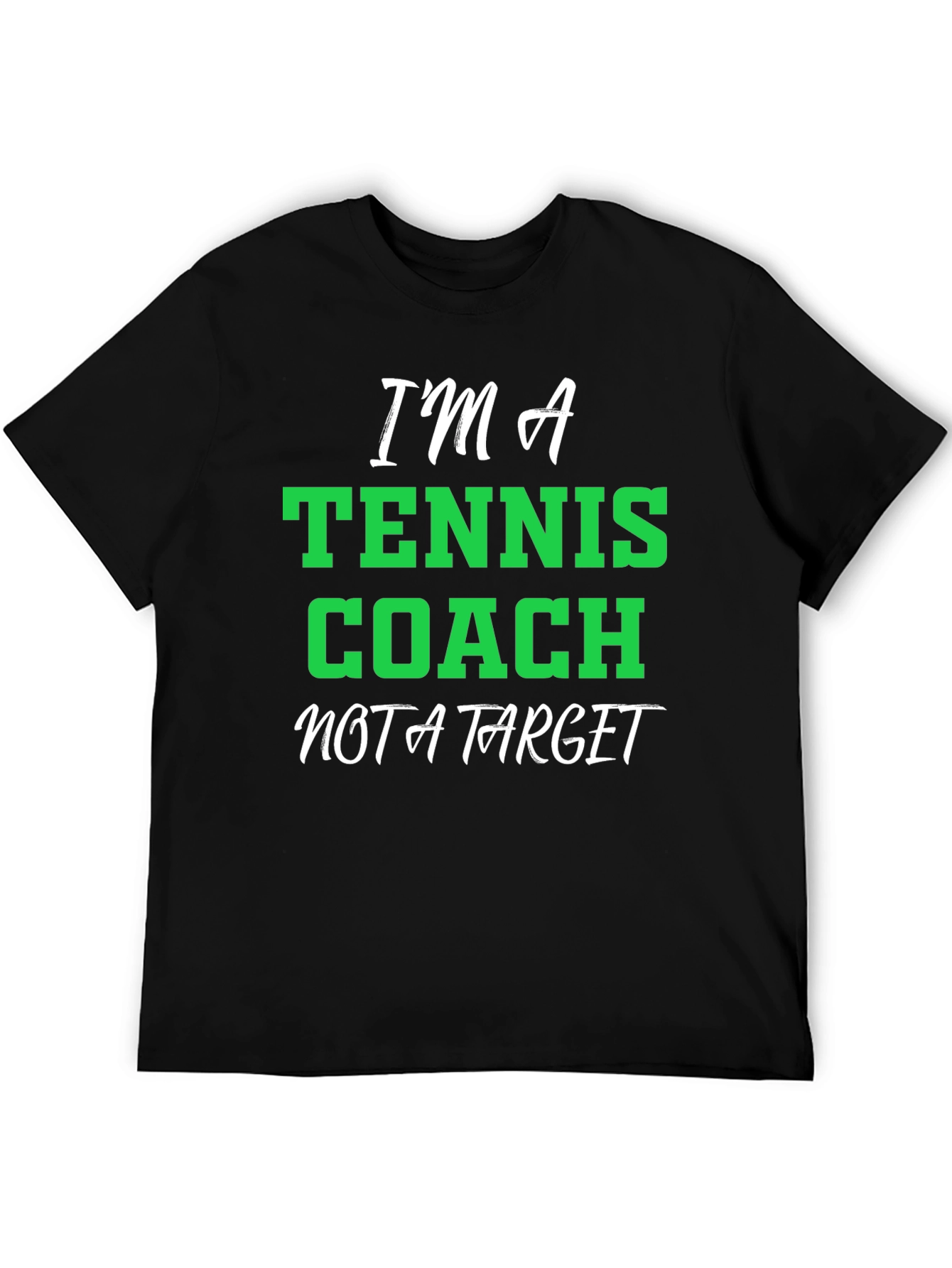 Tennis Coach T-Shirt - Funny Graphic Tee