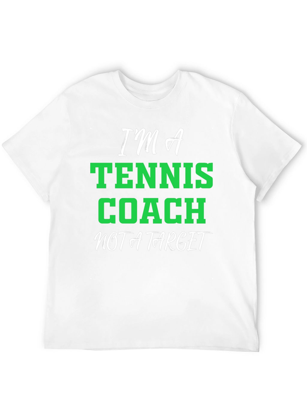 Tennis Coach T-Shirt - Funny Graphic Tee