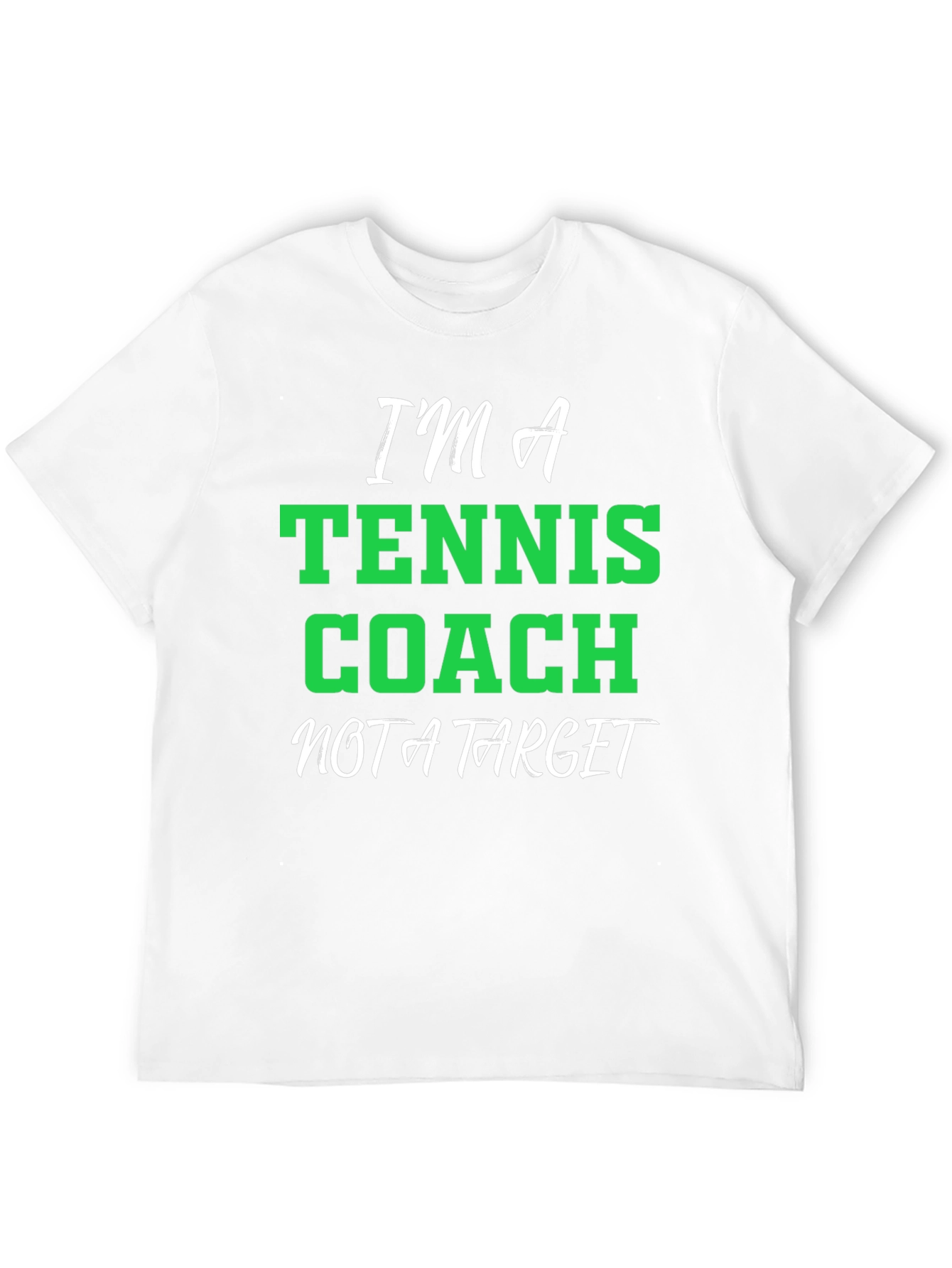 Tennis Coach T-Shirt - Funny Graphic Tee