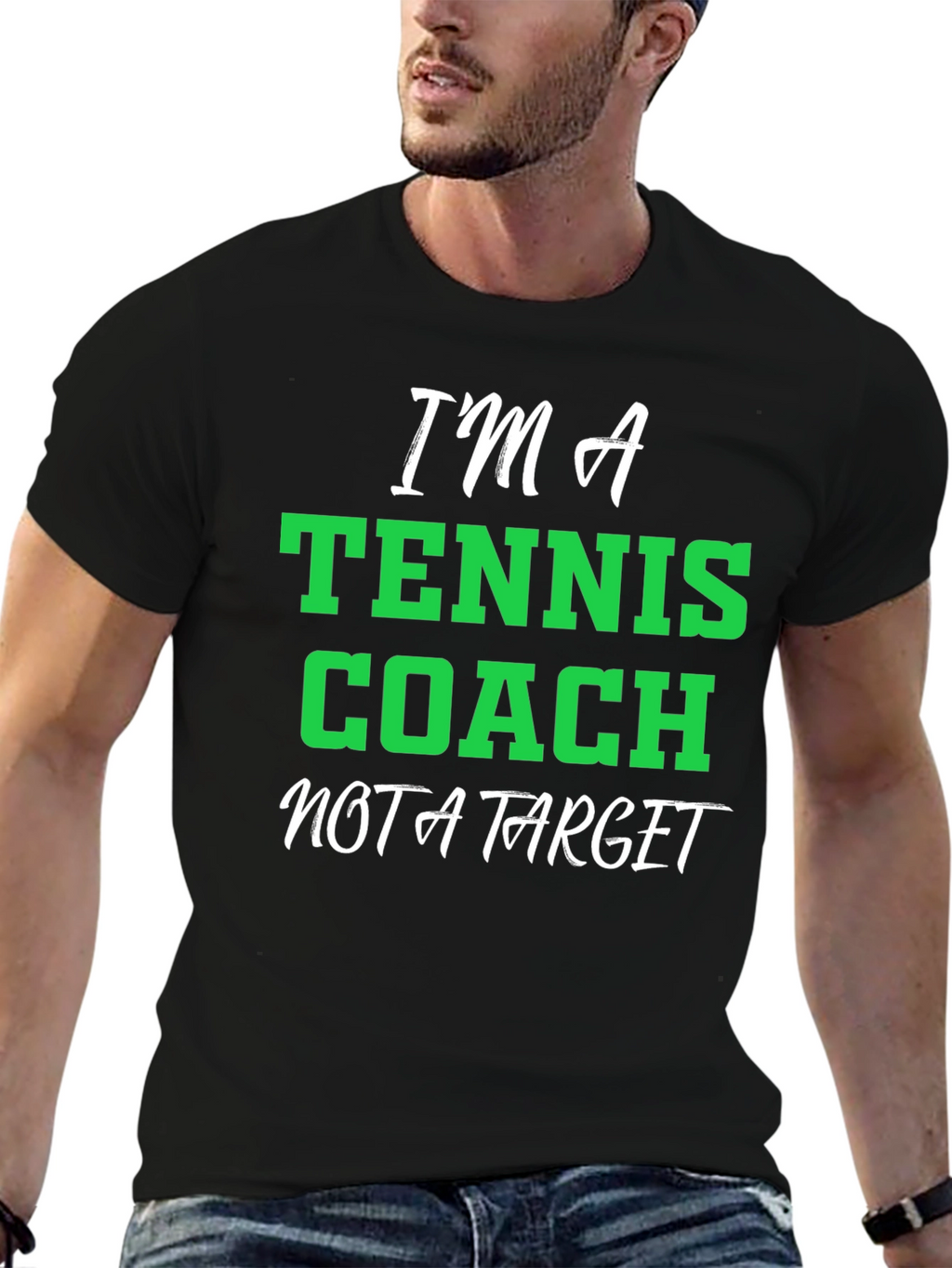Tennis Coach T-Shirt - Funny Graphic Tee