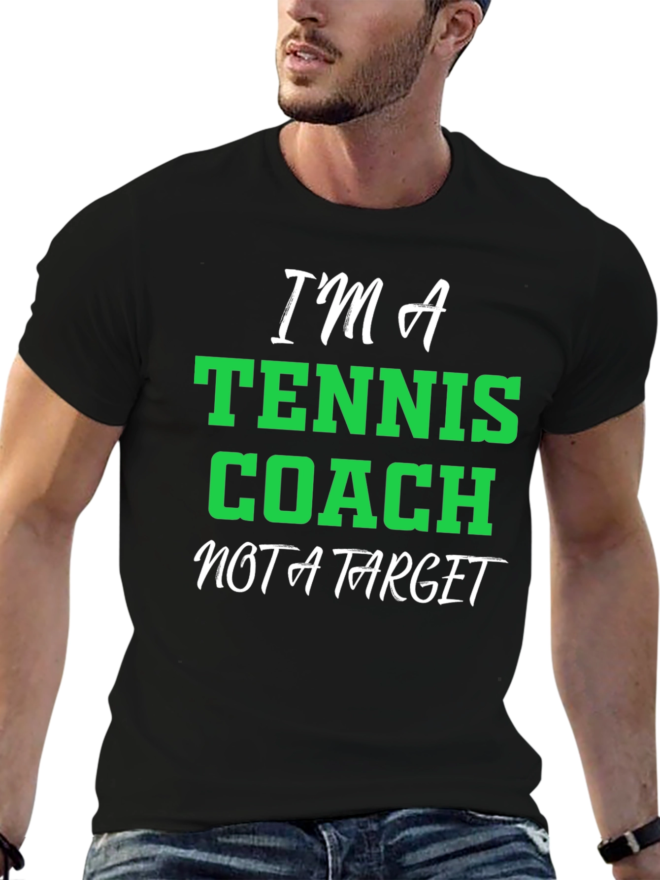 Tennis Coach T-Shirt - Funny Graphic Tee
