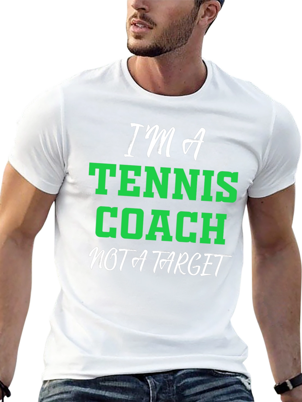 Tennis Coach T-Shirt - Funny Graphic Tee