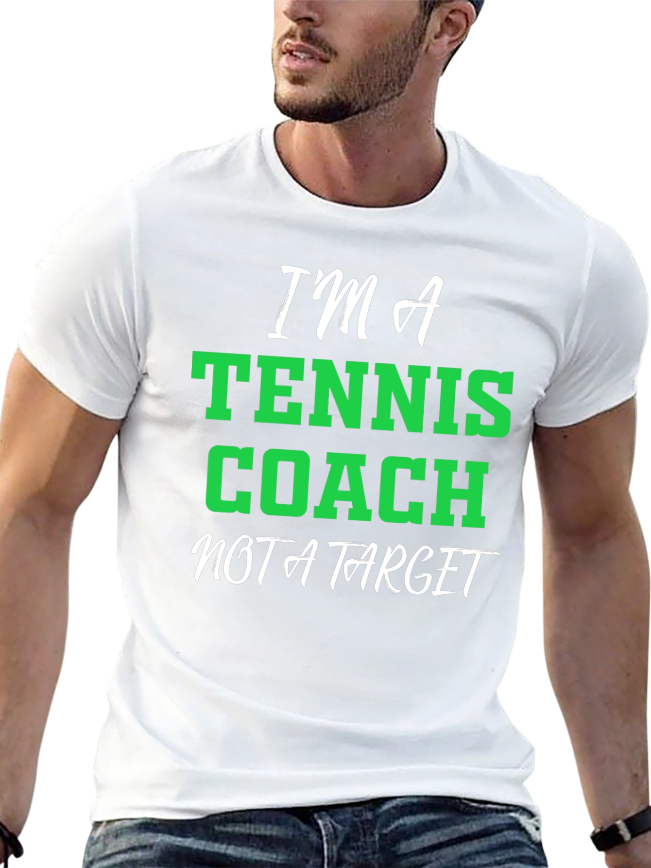 Tennis Coach T-Shirt - Funny Graphic Tee