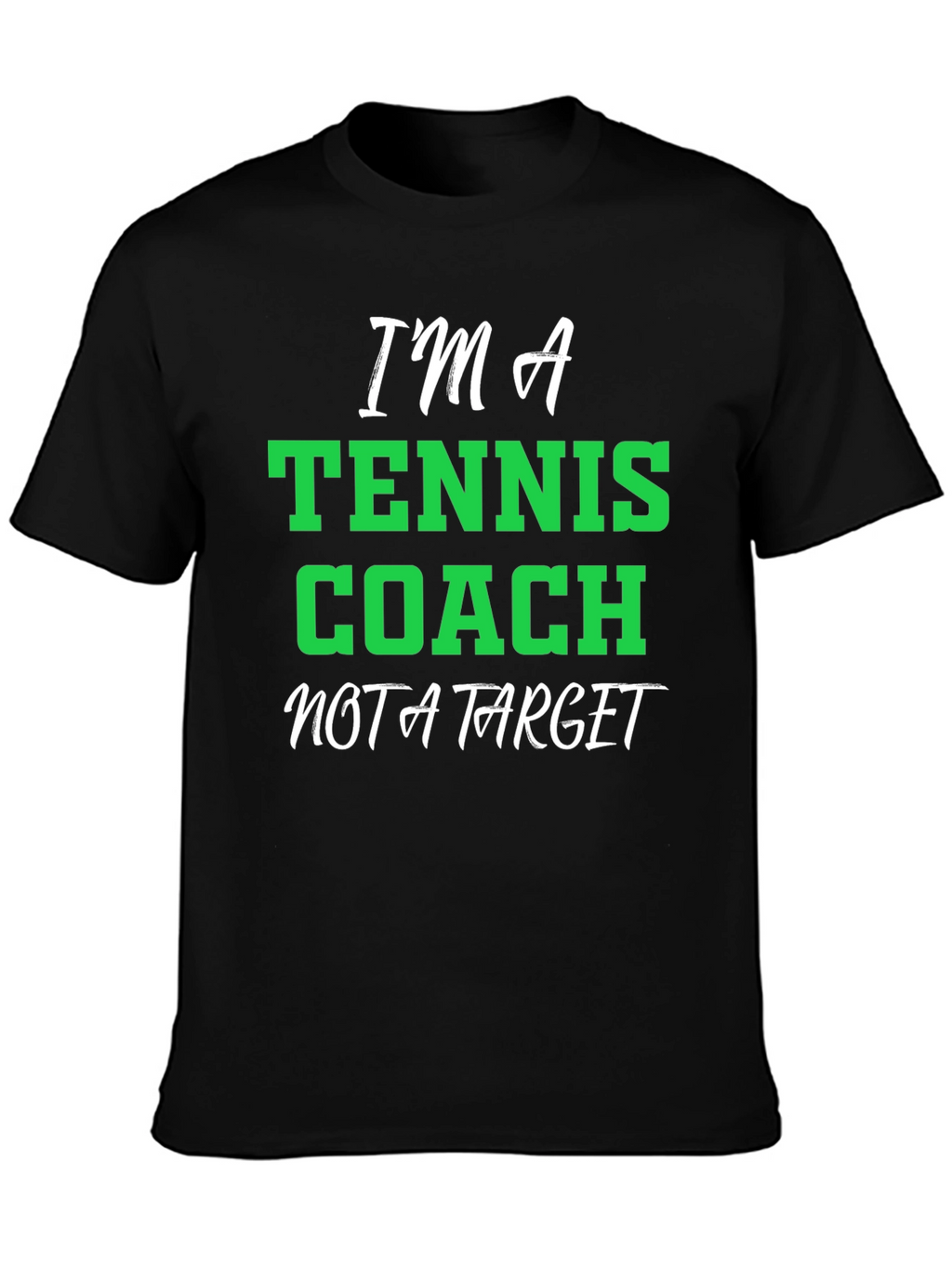Tennis Coach T-Shirt - Funny Graphic Tee