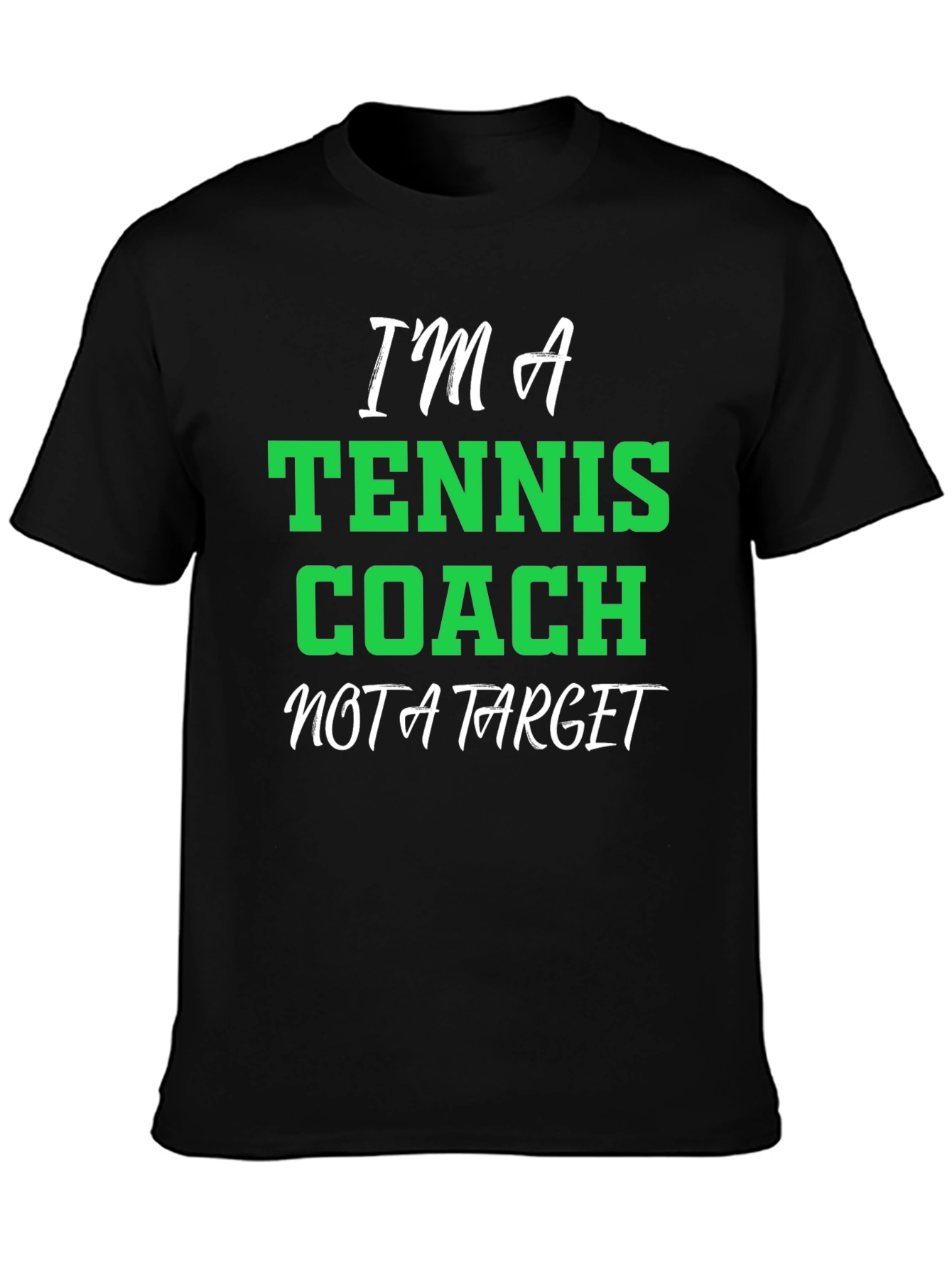 Tennis Coach T-Shirt - Funny Graphic Tee