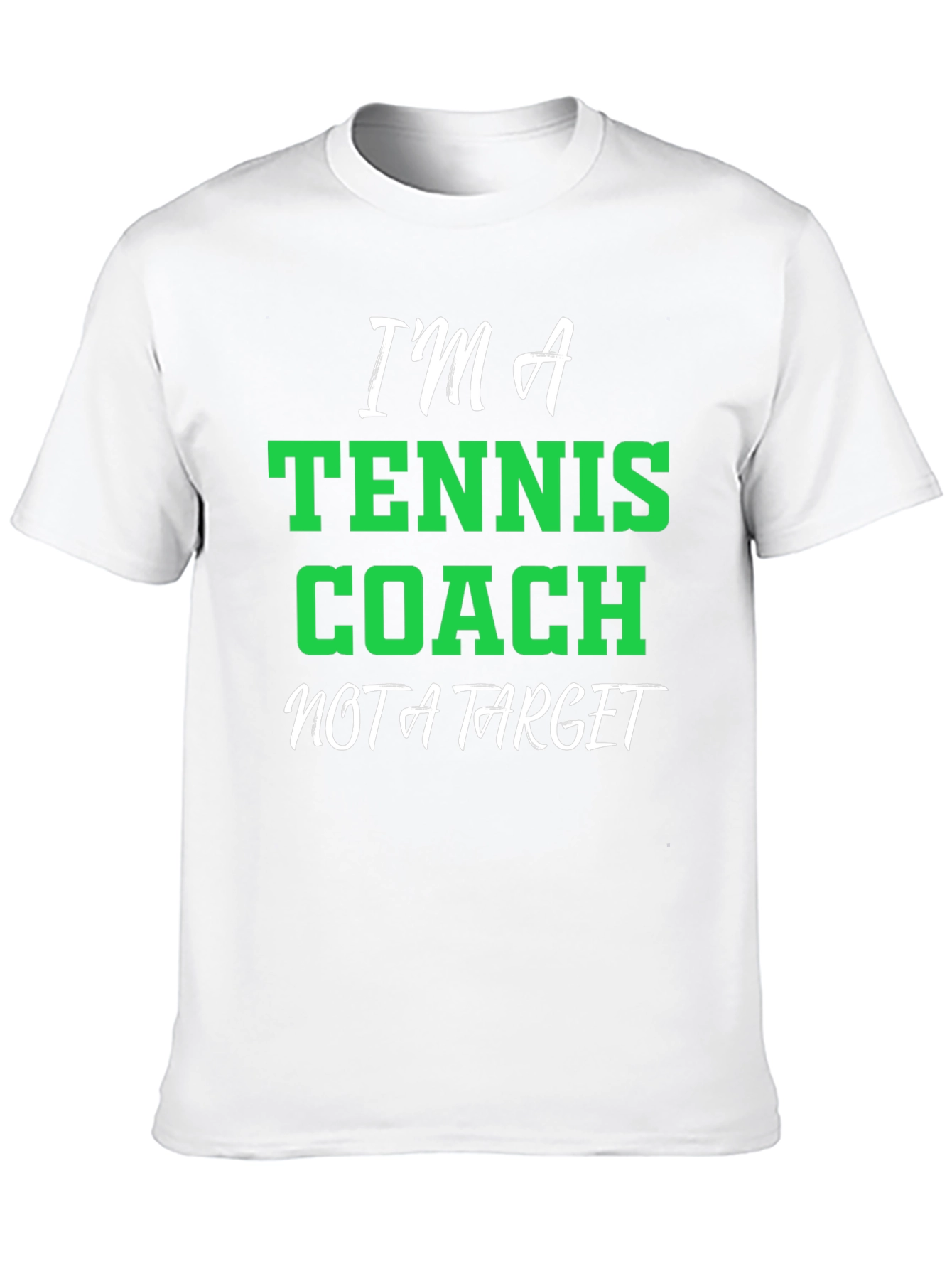 Tennis Coach T-Shirt - Funny Graphic Tee