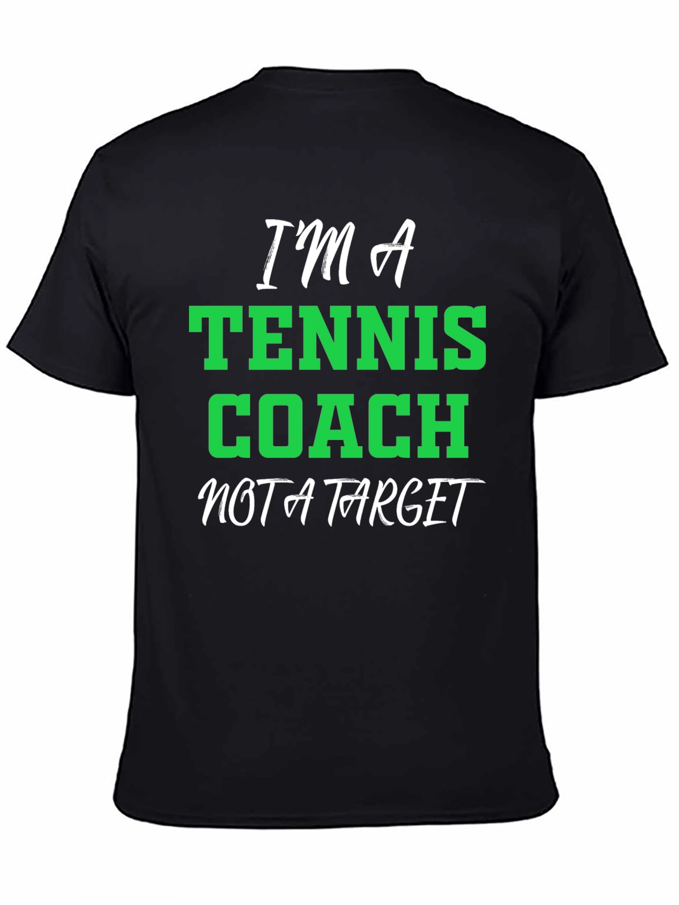 Tennis Coach T-Shirt - Funny Graphic Tee