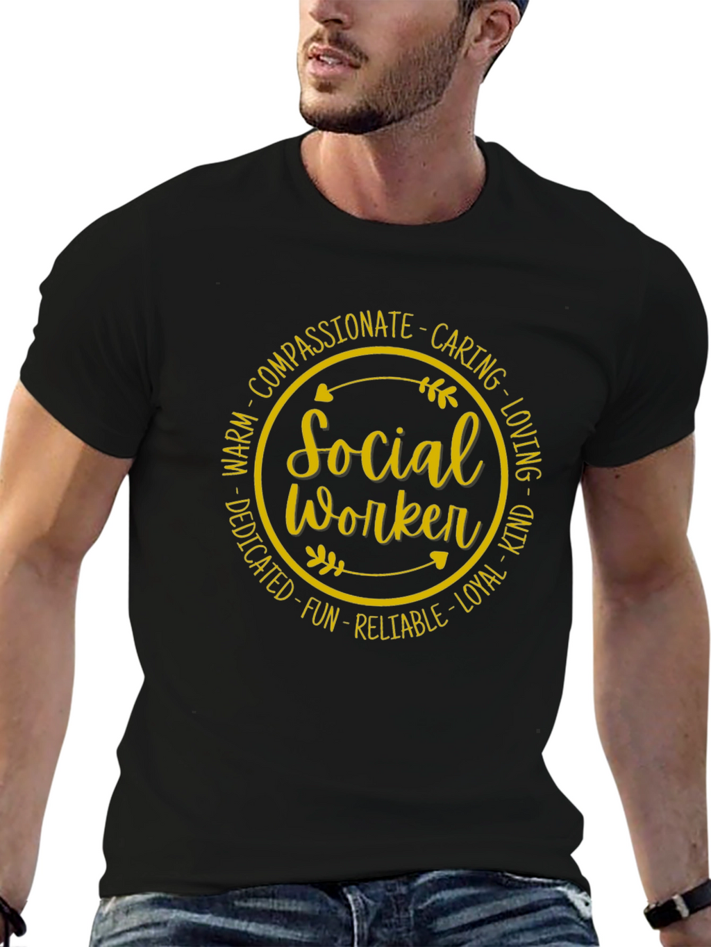 Social Worker T-Shirt - Compassionate Caring Tee