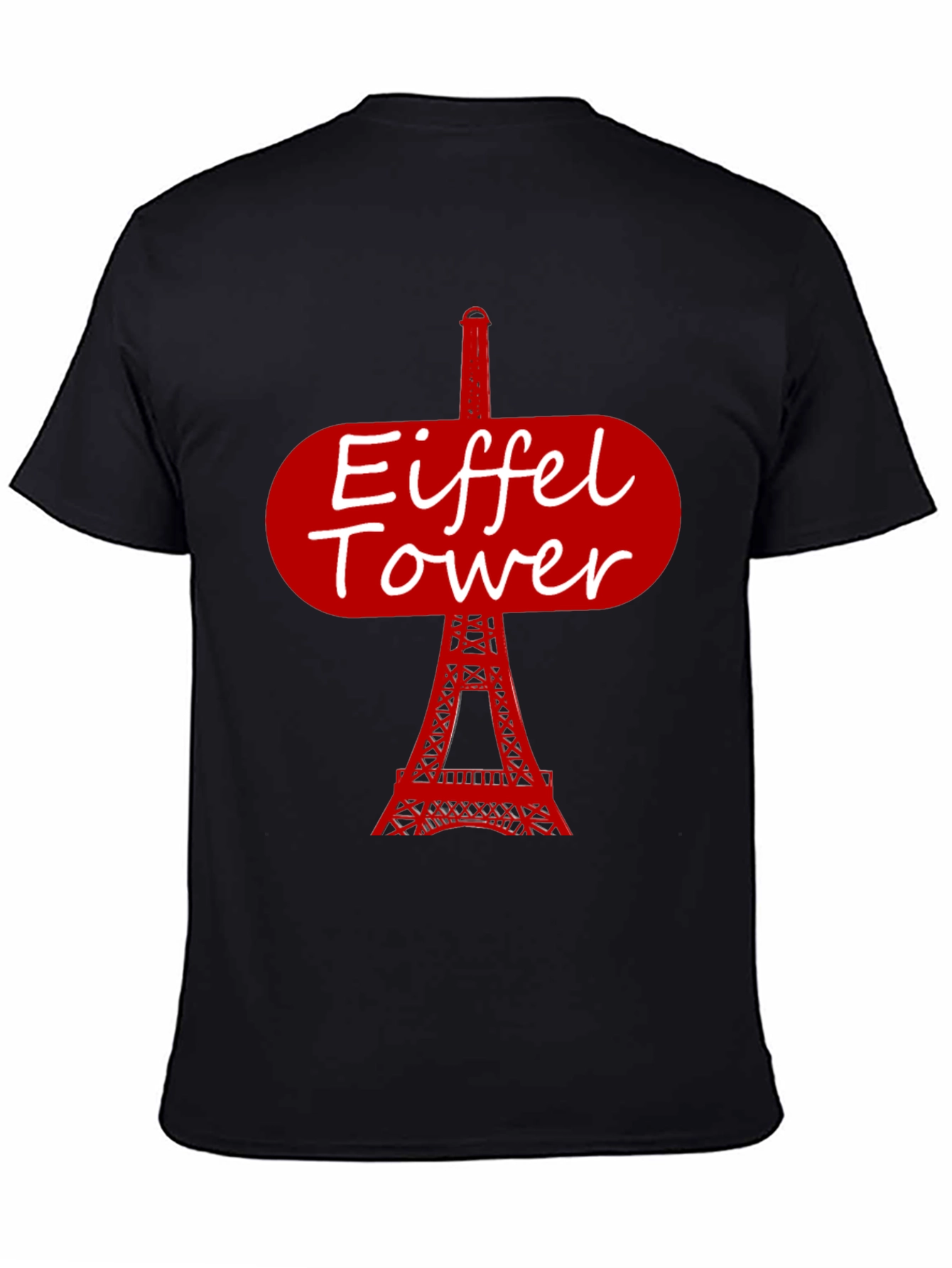 Eiffel Tower Graphic T-Shirt - Paris Souvenir Tee