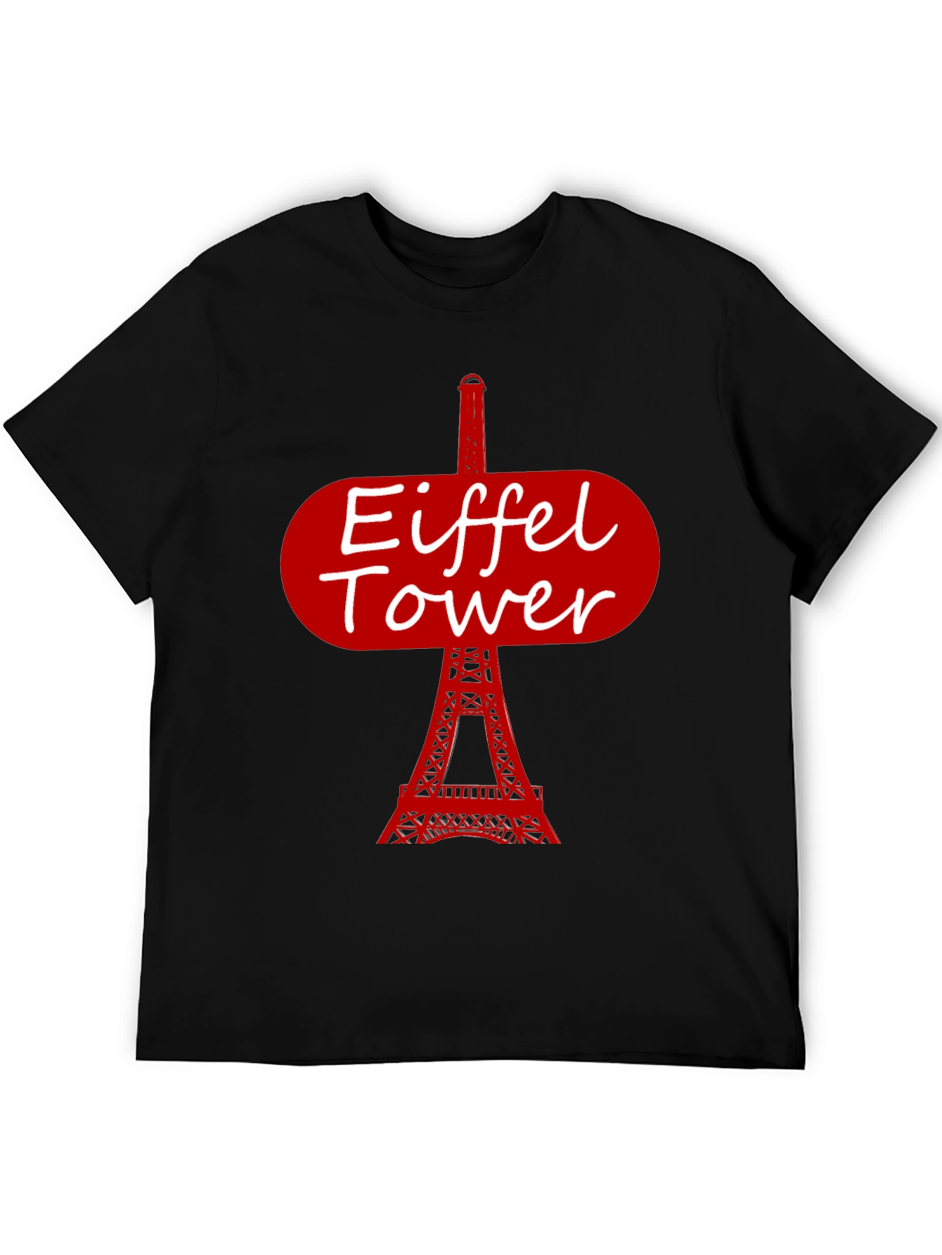 Eiffel Tower Graphic T-Shirt - Paris Souvenir Tee