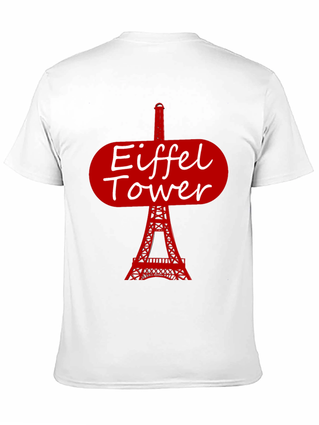 Eiffel Tower Graphic T-Shirt - Paris Souvenir Tee