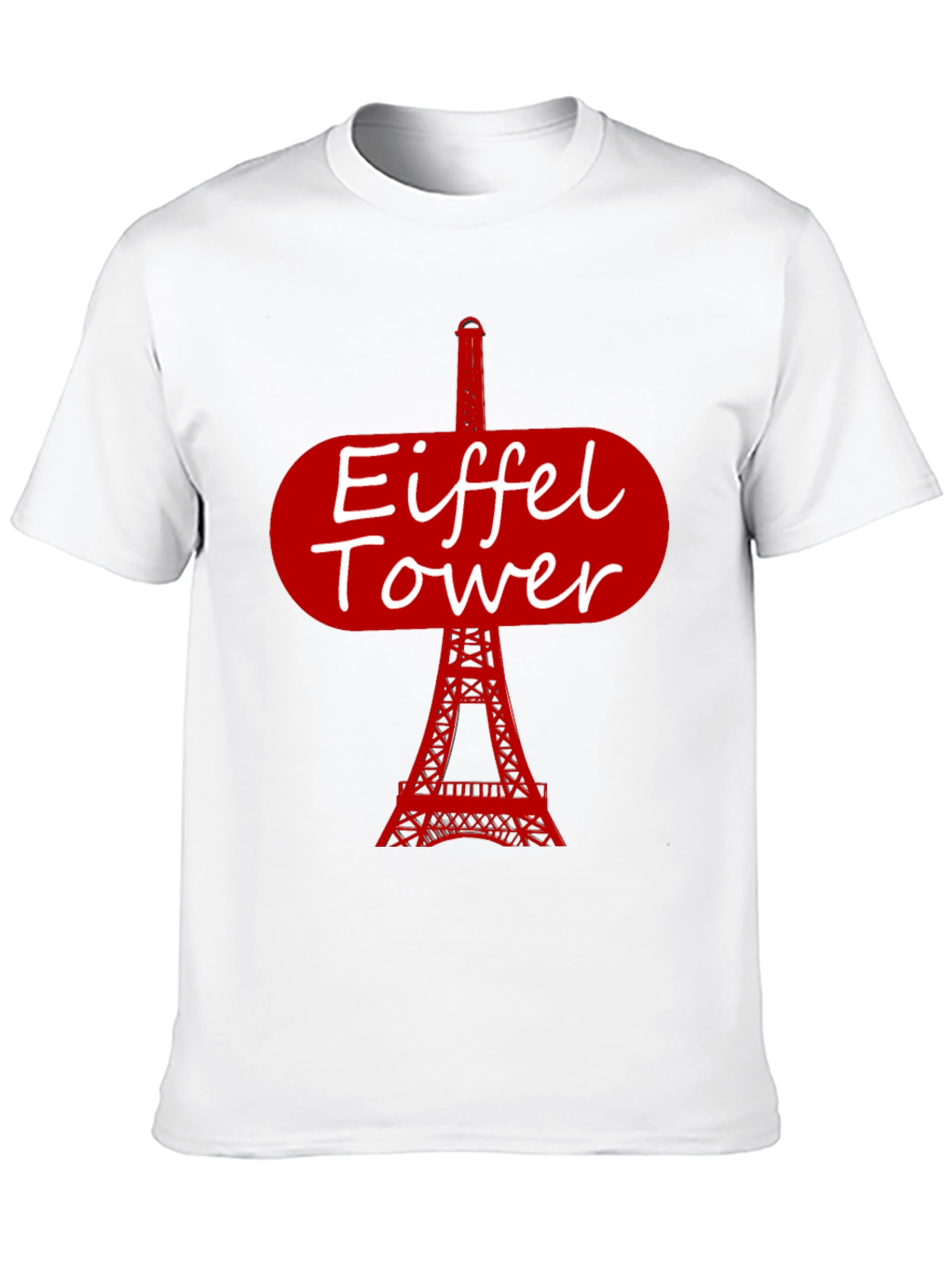 Eiffel Tower Graphic T-Shirt - Paris Souvenir Tee