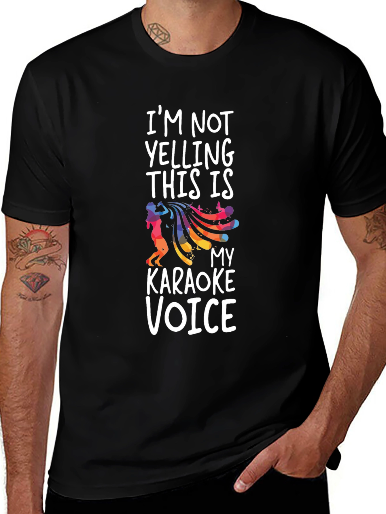 Karaoke Voice Graphic T-Shirt