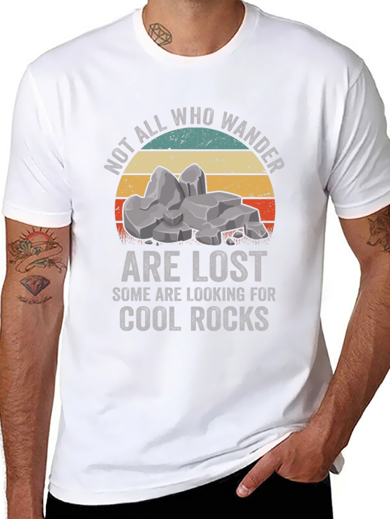Cool Rocks Graphic Tee - Wanderers T-Shirt