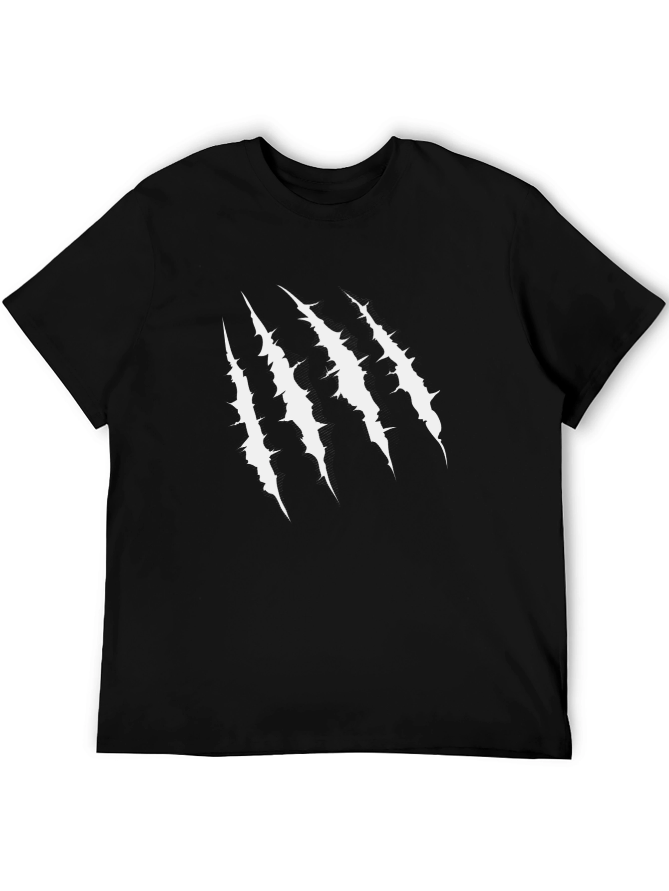 Claw Mark Graphic T-Shirt - Bold Design