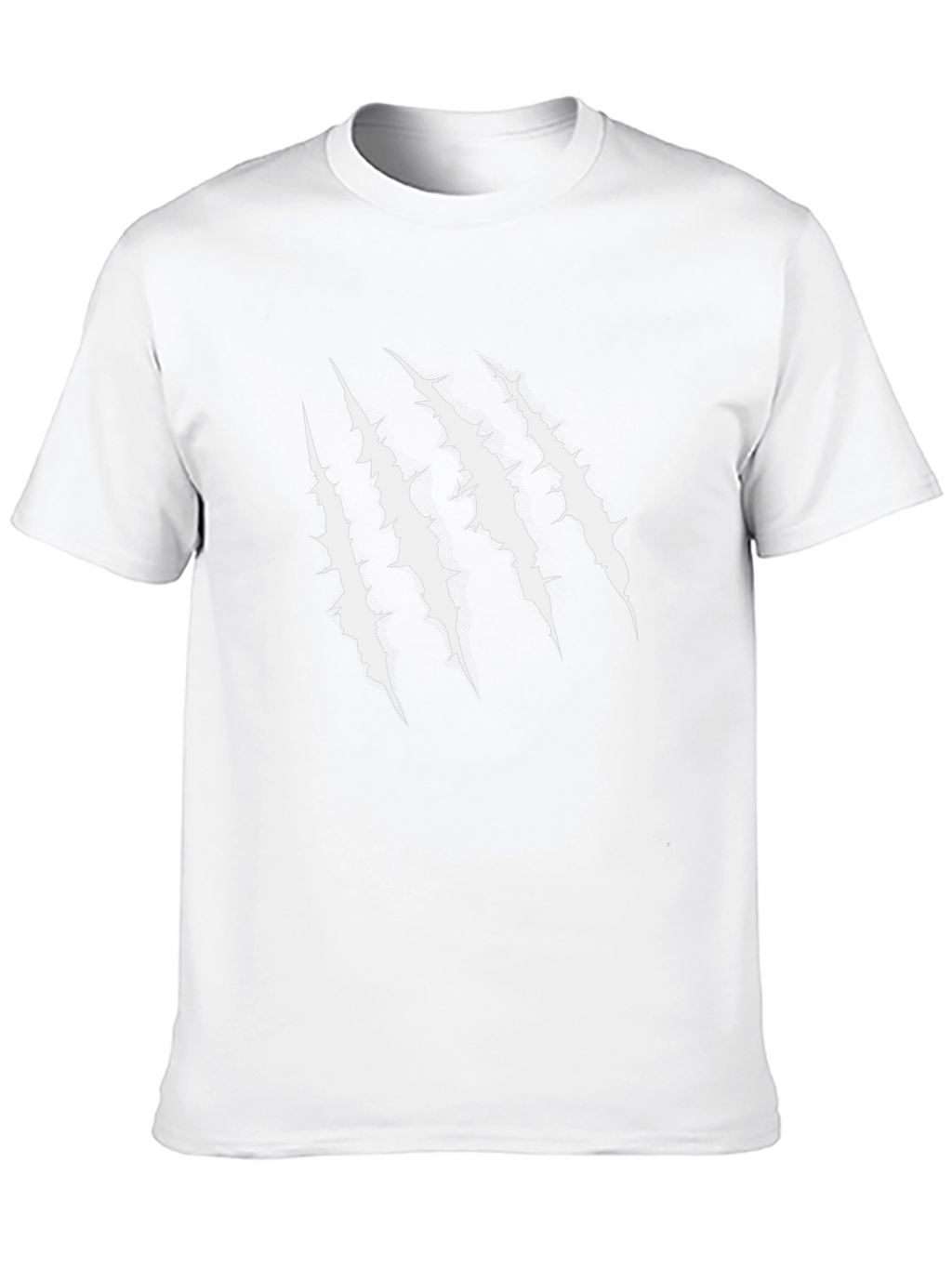 Claw Mark Graphic T-Shirt - Bold Design