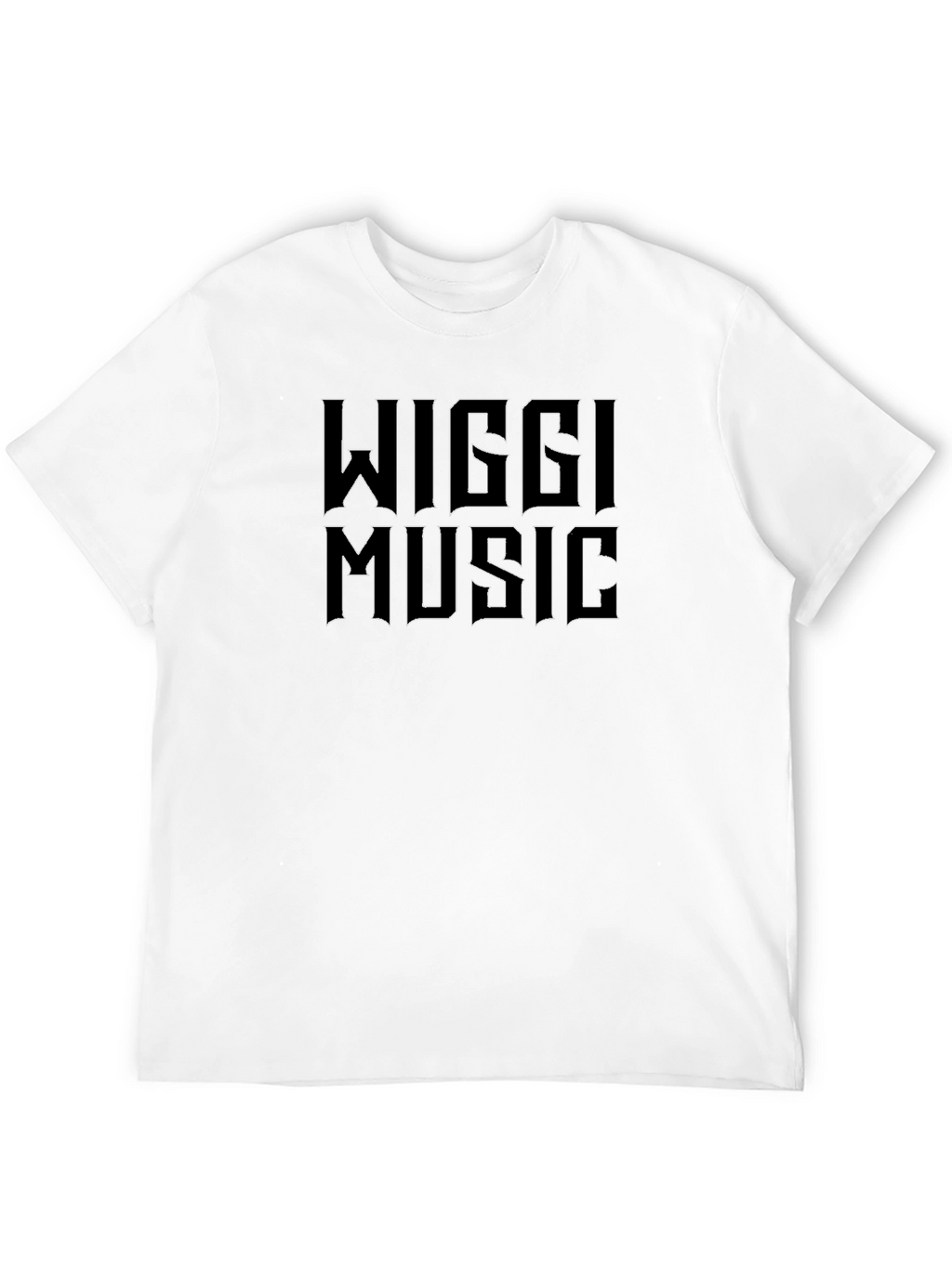 Wiggi Music Black Graphic Tee - Mens Fashion