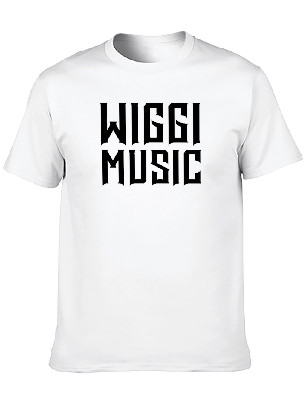 Wiggi Music Black Graphic Tee - Mens Fashion