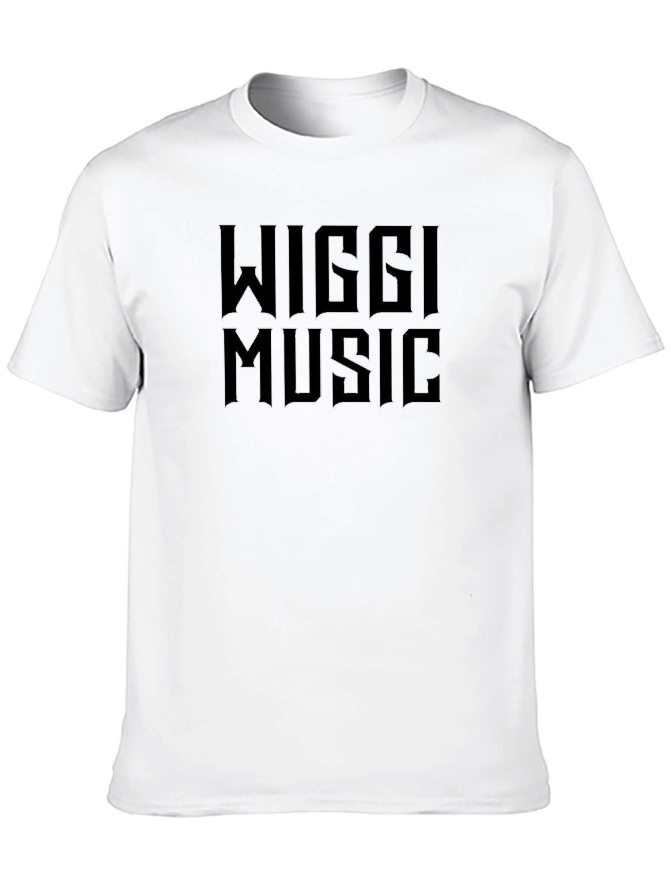 Wiggi Music Black Graphic Tee - Mens Fashion