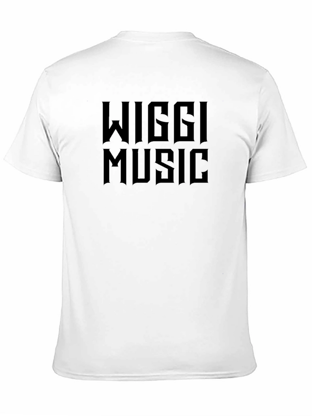 Wiggi Music Black Graphic Tee - Mens Fashion