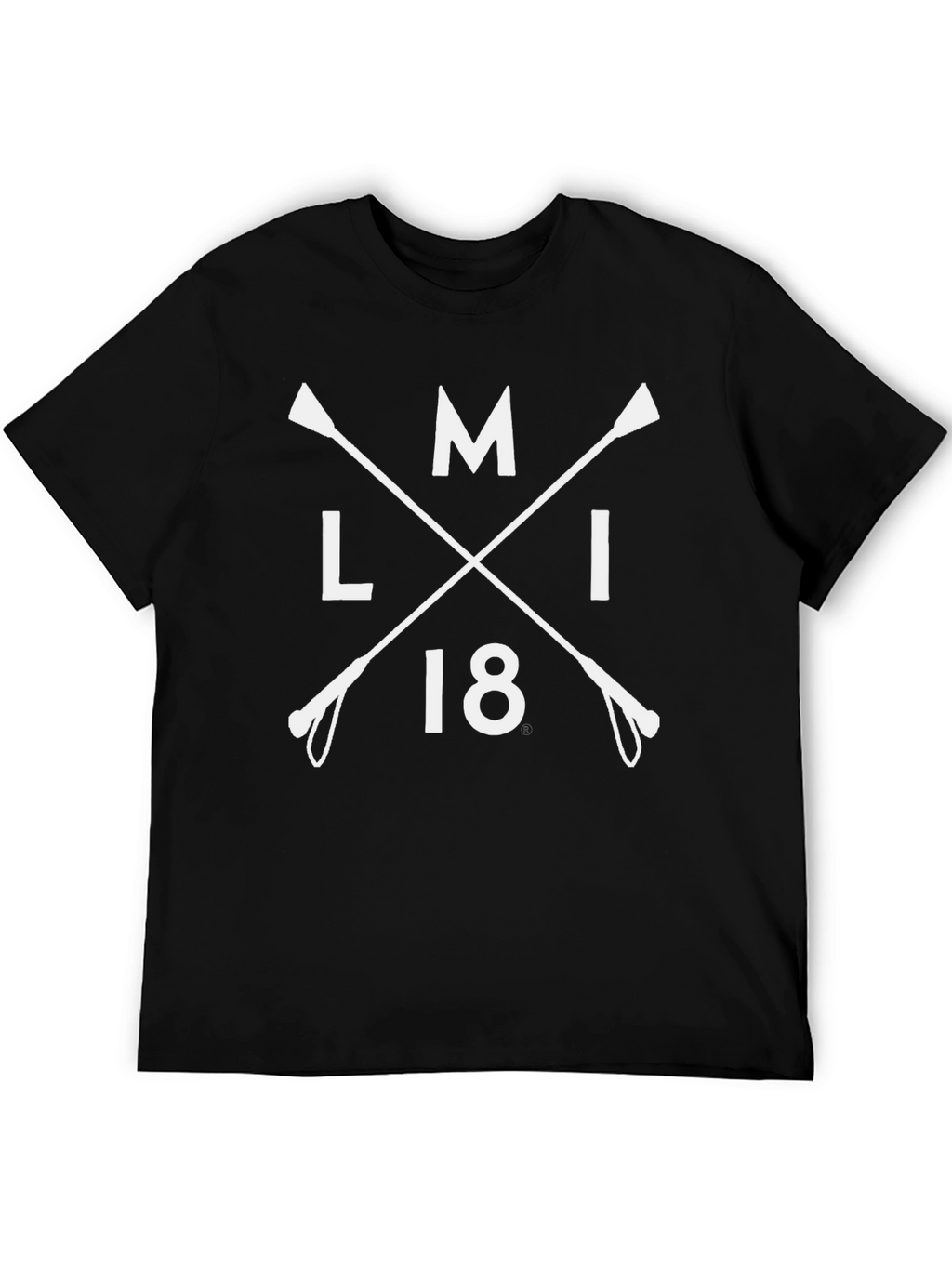 MLI 18 T-Shirt | Equestrian Crossed Crop Design