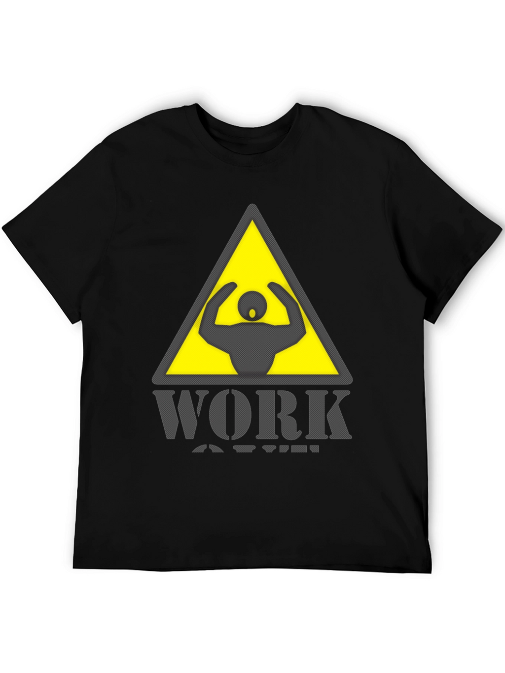 Work Out Warning Graphic Tee